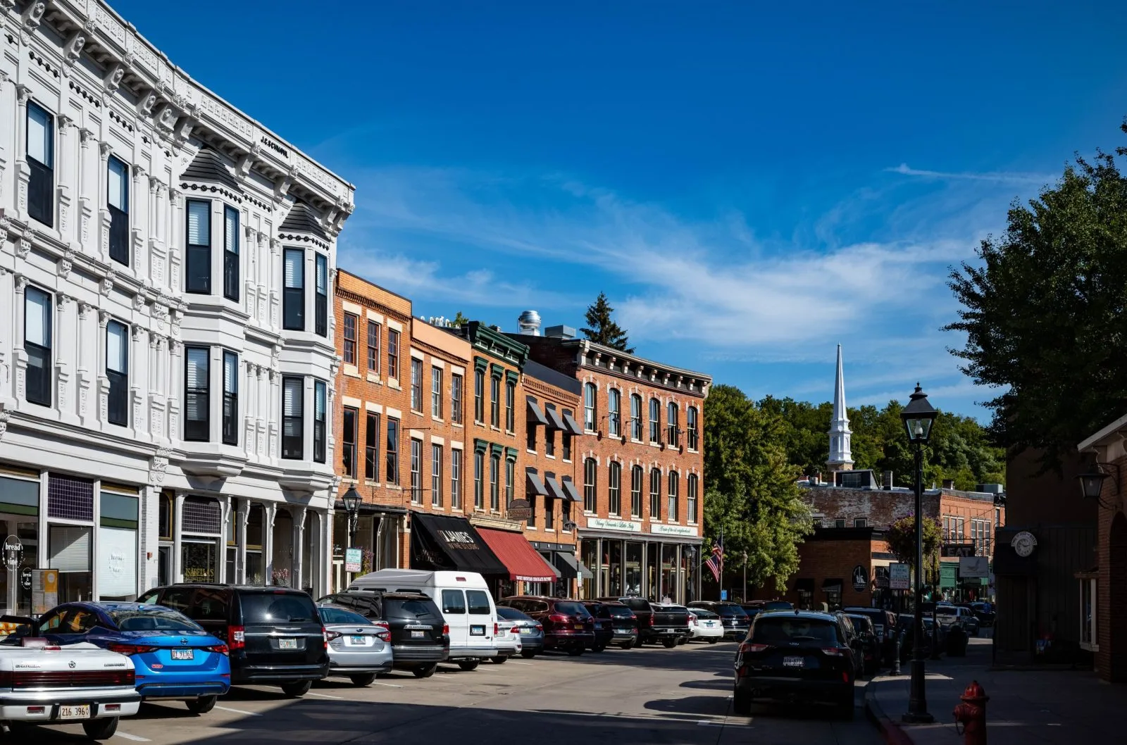 Historic downtown Galena, Illinois